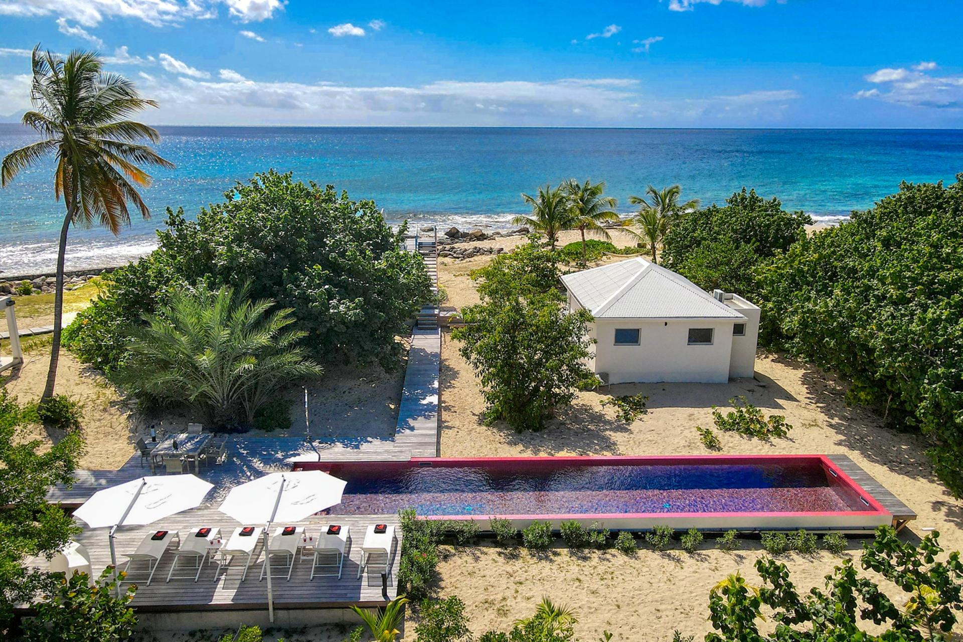 Villa rental St Martin - overview